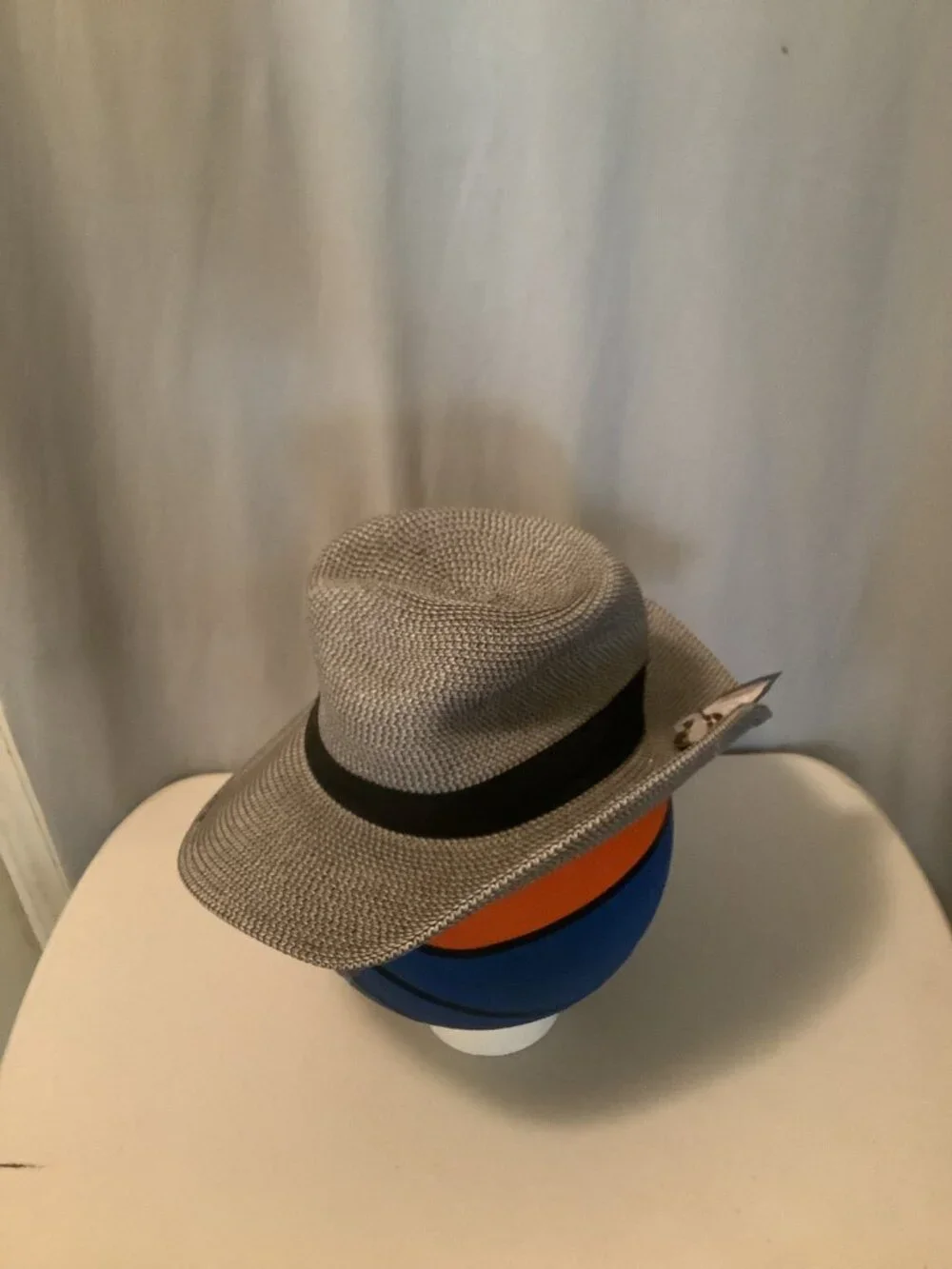 ✨ Sun 'N' Sand Accessories Woven Tweed Fedora Hat ✨